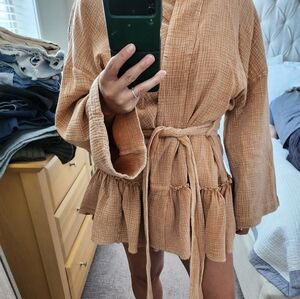 Bohemian Short Kimono/robe